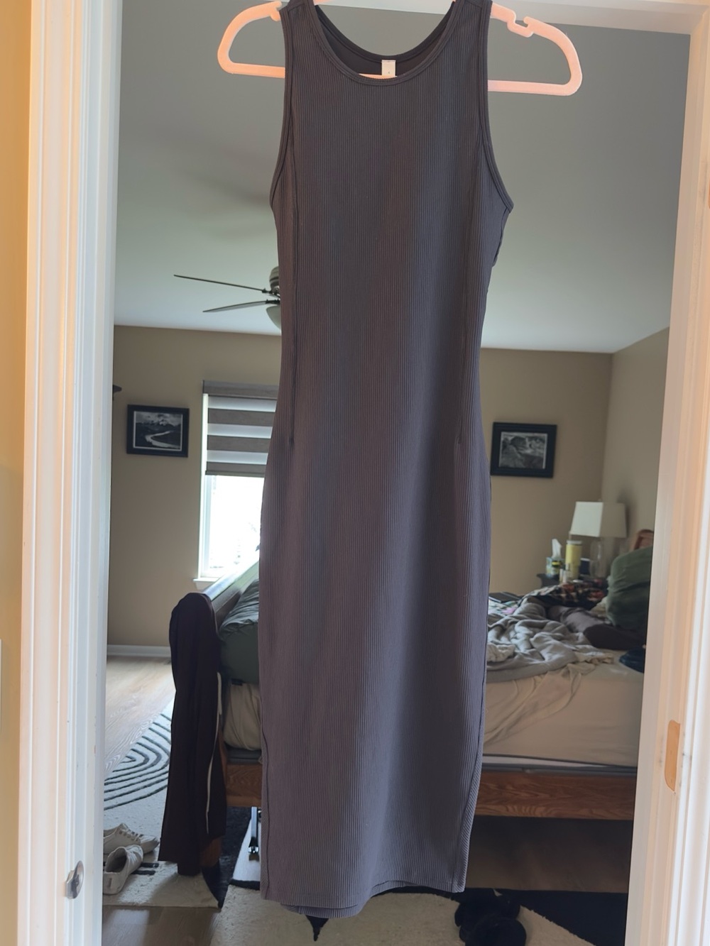 lululemon athletica Sleeveless Ribbed Midi Dress -